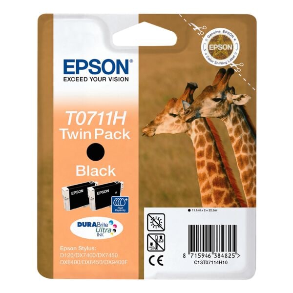 Dubbelpak inktpatronen »T0711H10« Nr. T0711