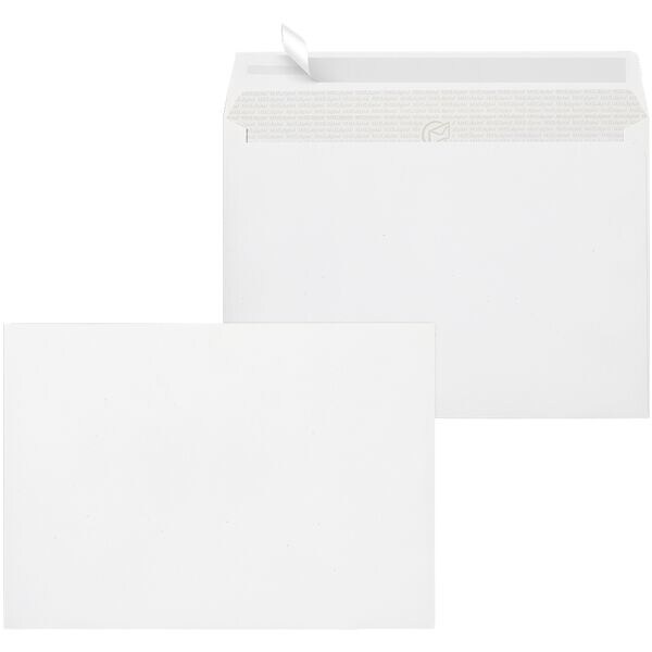 25 met laserprinter te bedrukken zak-enveloppen »Topstar« C5 zonder venster
