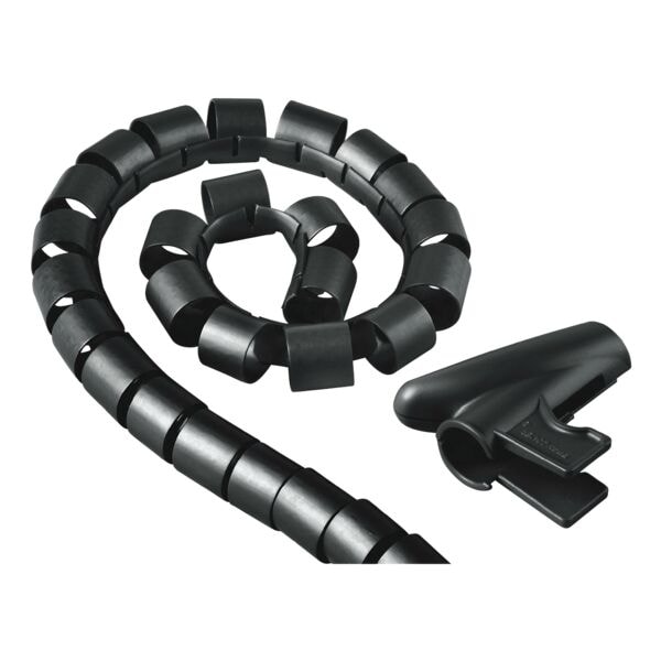 Kabelbundel-slang 2 cm zwart 00020602