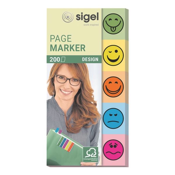 Herkleefbare markeerstroken »Design Smile« HN502 50 x 20 mm