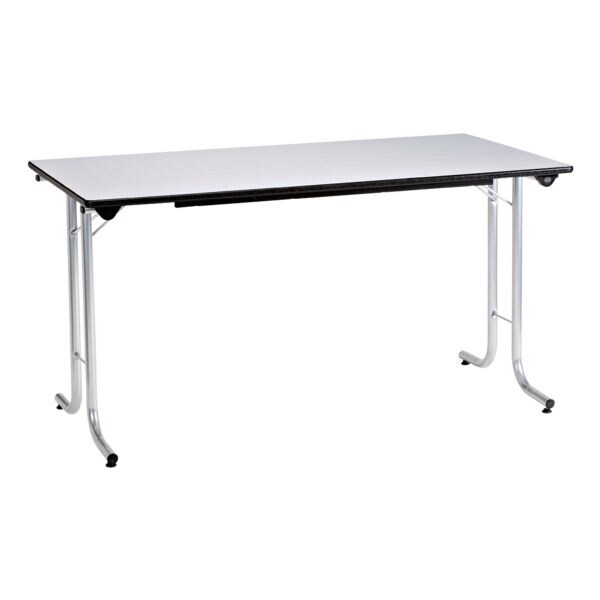Klaptafel 120 cm onderstel alu kleur