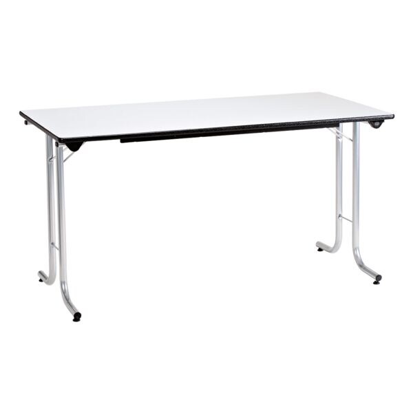 Klaptafel 140 cm onderstel alu kleur