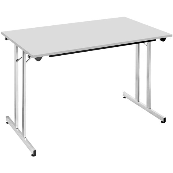 Klaptafel 120x60 cm onderstel alu kleur