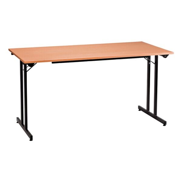 Klaptafel 160x80 cm onderstel zwart