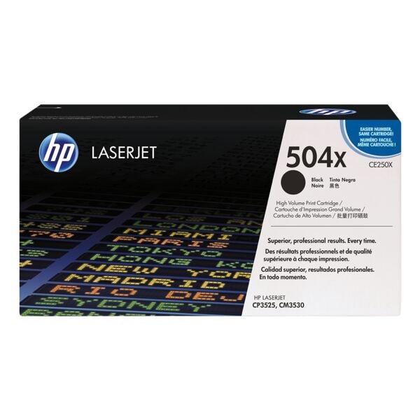Tonercassette »HP CE250X« 504X
