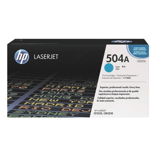 Tonercassette »HP CE251A« 504A