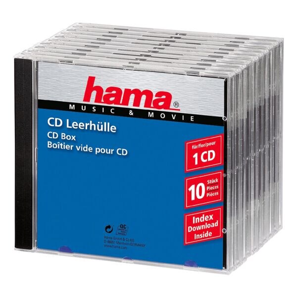 Cd-/dvd-/blu-ray-hoesje »Jewelcase«