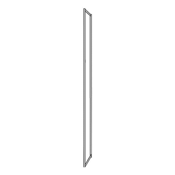 Afsluitlijst voor einde open kast »Office 7 OH« 40 cm diep