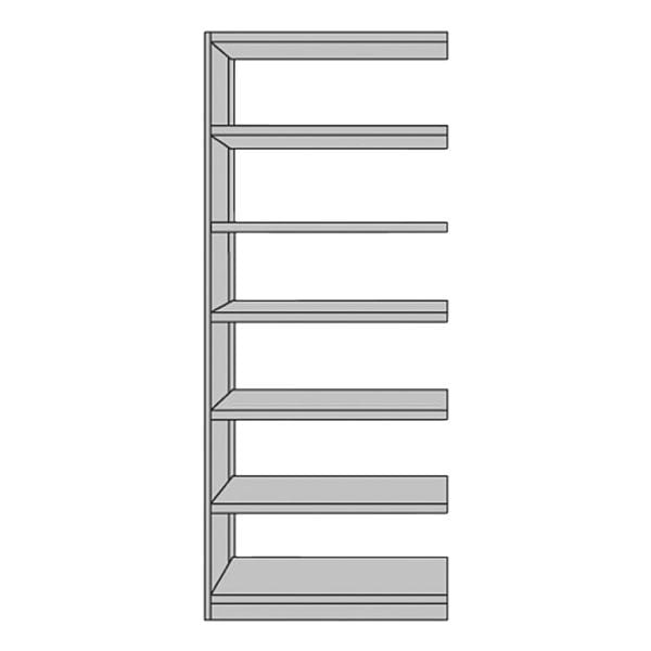 Open kastdeel »Office 7 OH« zonder achterwand (960x600 mm)