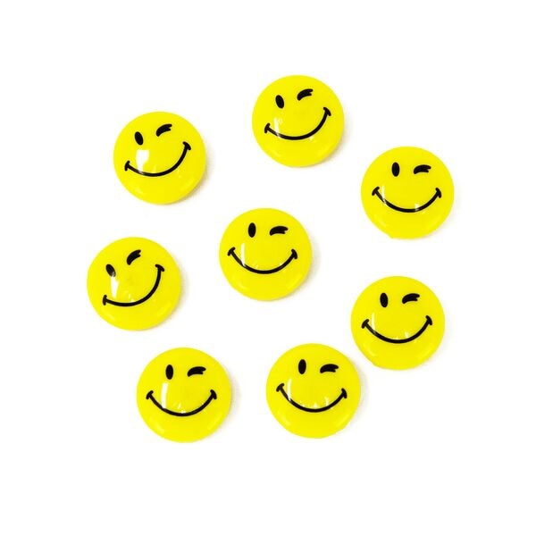 Memo-/planningsmagneten »HappyMagnets HM20S/8«, 8 stuks