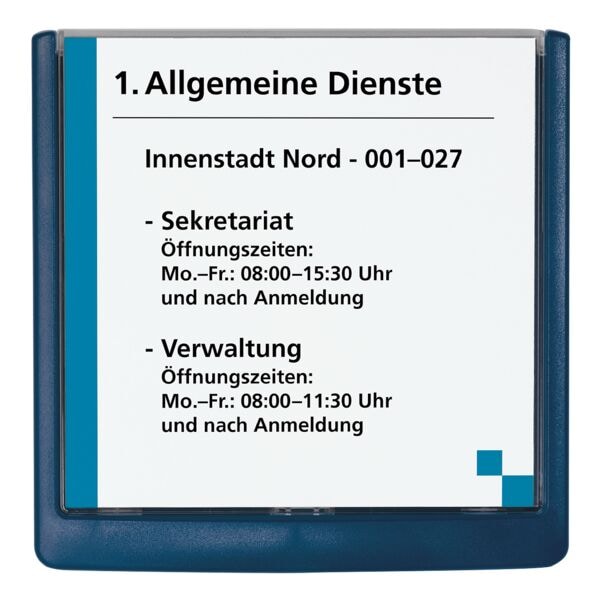 4862 Deurbordje »Click Sign« 149 x 49 mm