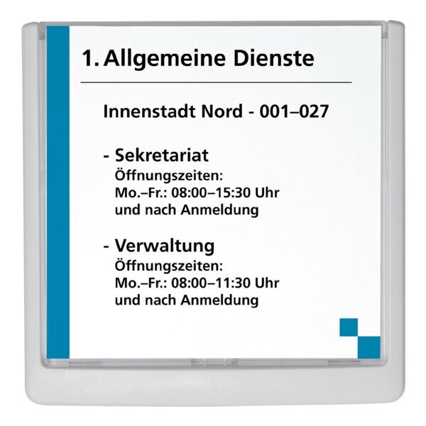 4862 Deurbordje »Click Sign« 149 x 49 mm