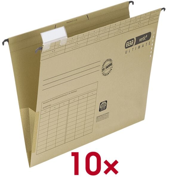 Hangmappen »vertic ULTIMATE« 100560133, 10 stuks