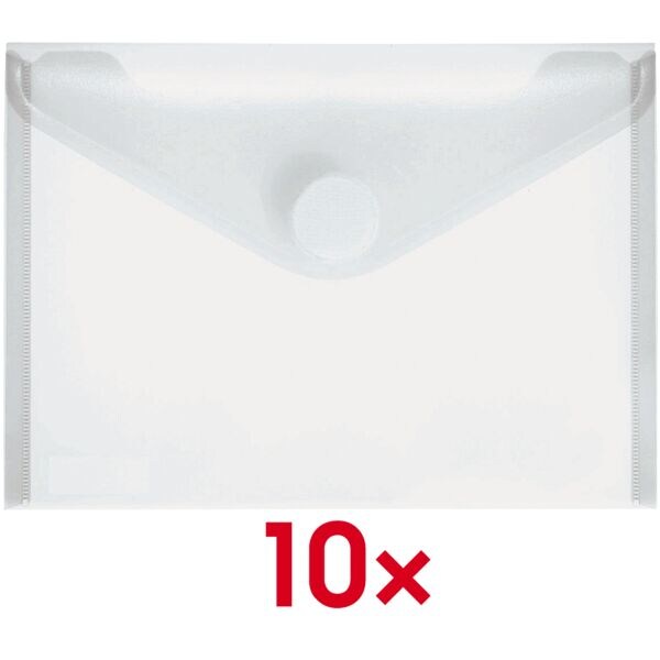 Documentenhoezen A6 liggend 100 bladen