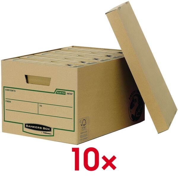 Archiefcontainer »44707« 10 stuks voor ringmappen en ordner