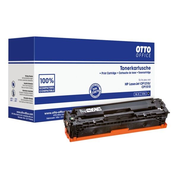 Tonercartridge vervangt HP »CB540A« Nr. 125A