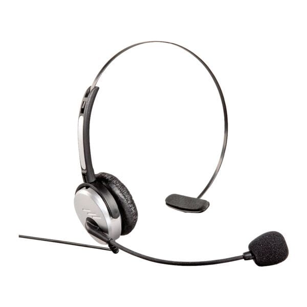 Headset mono on-ear bedraad