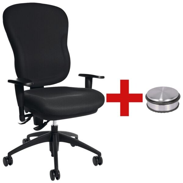 Bureaustoel »Wellpoint 30 SY« zonder armleuningen incl. deurstopper »Disc«