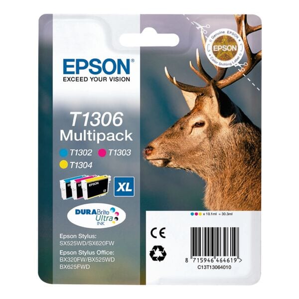 Multipak van 3 inktpatronen »T1306«
