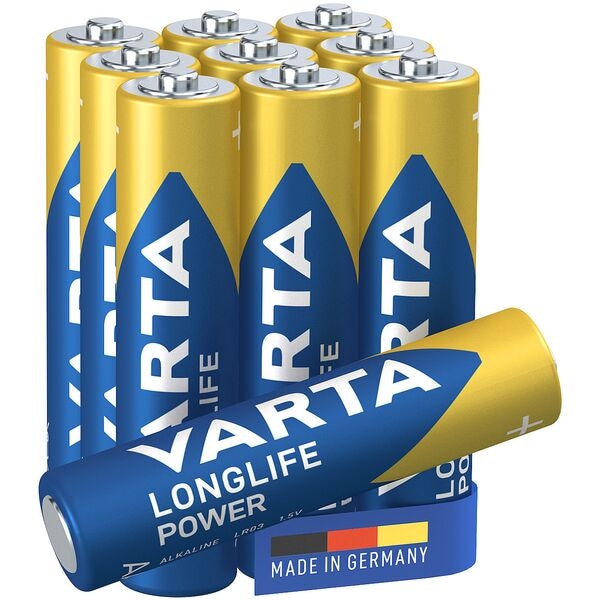Pak met 10 batterijen »LONGLIFE Power« Micro / AAA / LR03