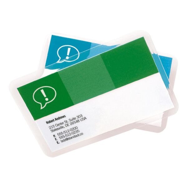 Lamineerfolies speciaal formaat (95x65 mm) 100 stuks 100 mic