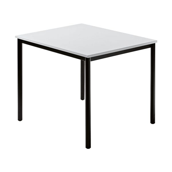 Vergadertafel DR08 »Barcelona« 80x80 cm vierkant onderstel zwart