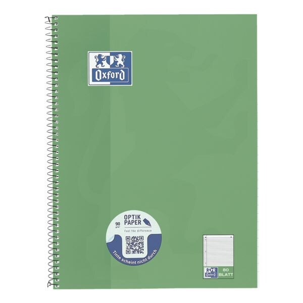 Collegeblok 100050357 A4 gelinieerd, houtvrij papier
