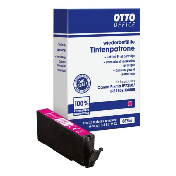 Navulbare inktcartridge »CLI-551M XL« M magenta