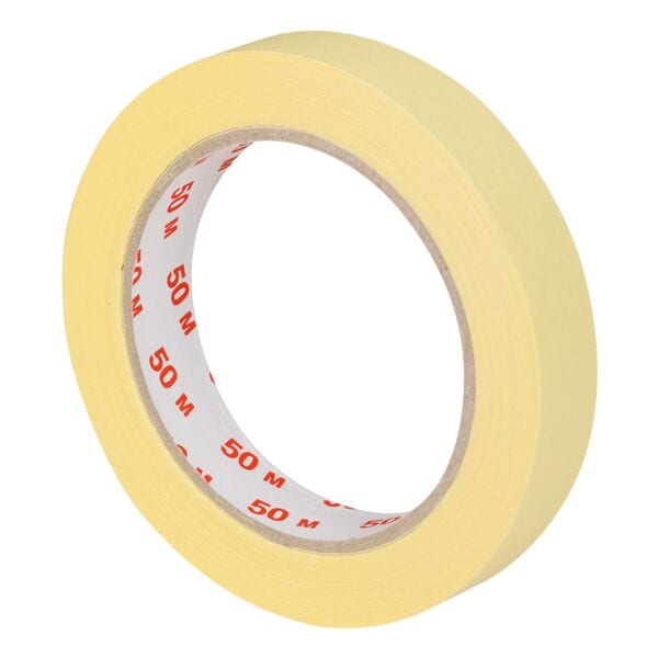 Crêpe plakband 19 mm breed