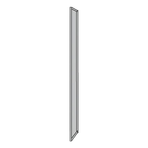Afsluitlijst voor einde open kast »Office 6 OH« 40 cm diep