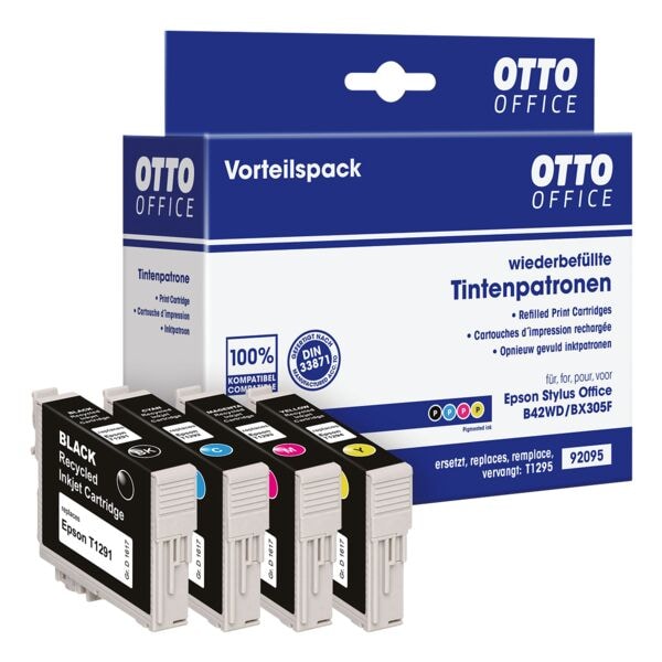 Inktpatronenset vervangt Epson »T1295«