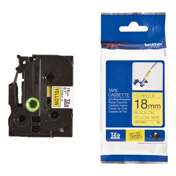 TZe-labeltape »TZe-FX641« - 18 mm x 8 m