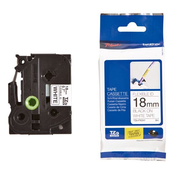 TZe-labeltape »TZe-FX641« - 18 mm x 8 m