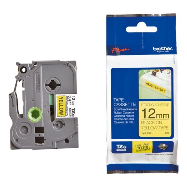 TZe-labeltape »TZe-S231« 12 mm x 8 m