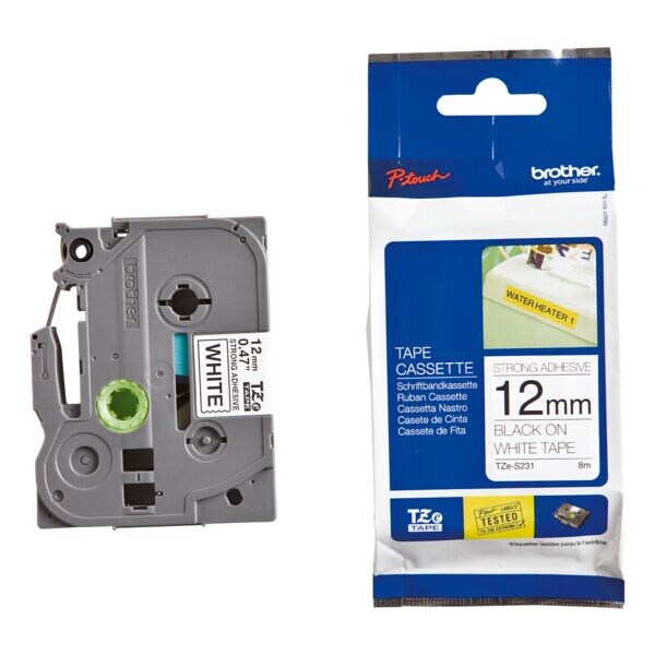 TZe-labeltape »TZe-S231« 12 mm x 8 m