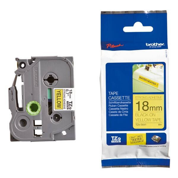 TZe-labeltape »TZe-S641« - 18 mm x 8 m