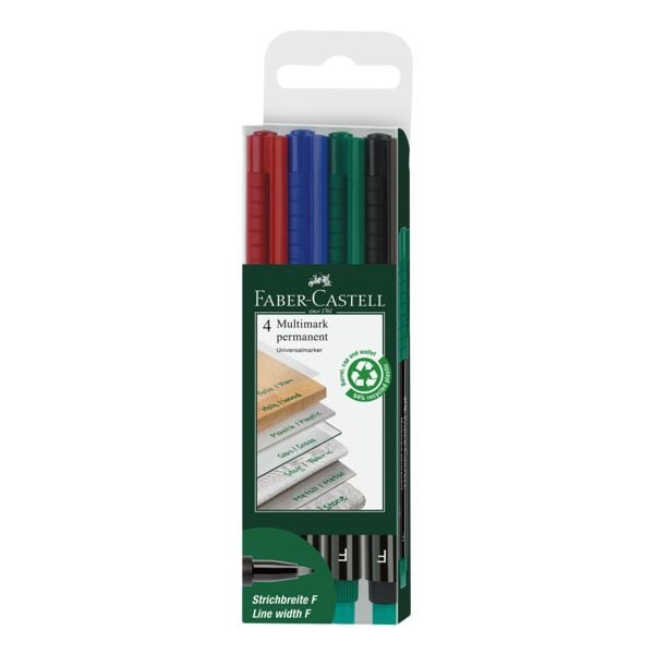 Pak van 4 permanent markers »Multimark 1513 F«