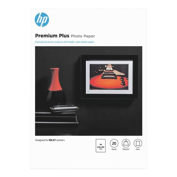 Fotopapier »HP premium plus photo paper CR673A« A4 20 bladen