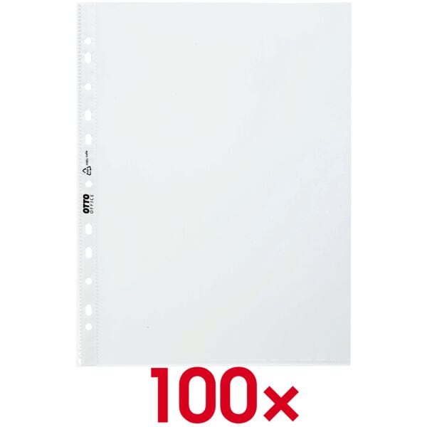 Insteekhoesjes »Standard« A4 glashelder - 100 stuks