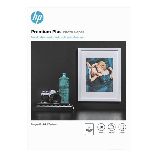 Fotopapier »HP premium plus photo paper CR672A« A4 20 bladen