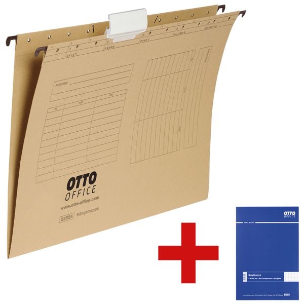 Hangmappen incl. briefblok