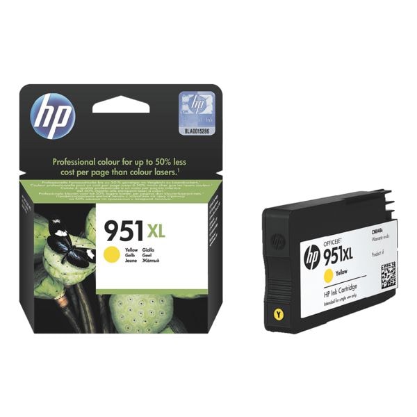 Inktpatroon »HP CNO48AE« HP 951XL geel