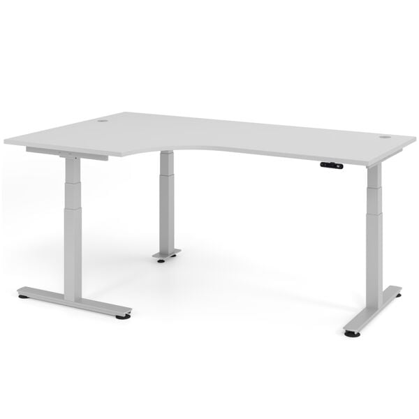 Hoekbureau »Upper Desk« 200 cm breed en elektrisch hoogte verstelbaar tot 128,5