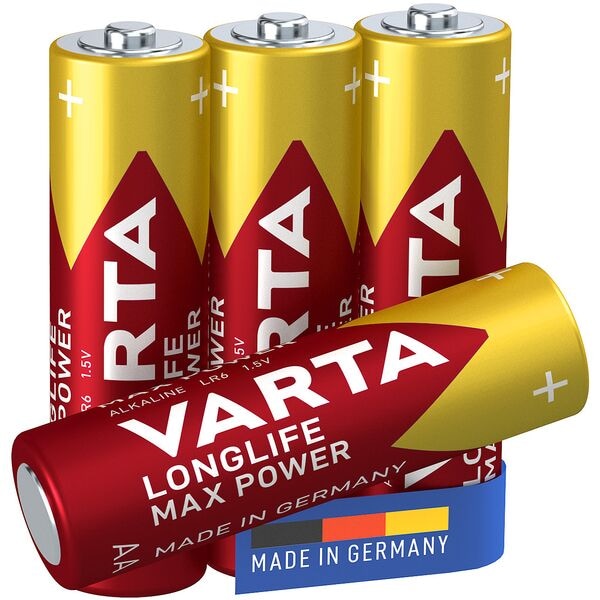 Pak van 4 batterijen »LONGLIFE Max Power« Mignon / AA / LR06