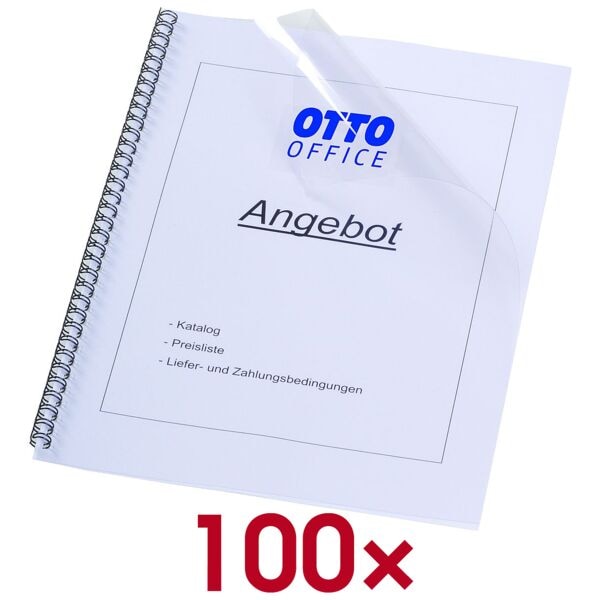 Doorzichtige kaften transparent, 300 mic
