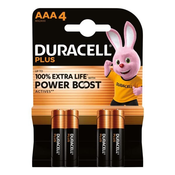 Pak van 4 batterijen »Plus« Micro / AAA / LR03