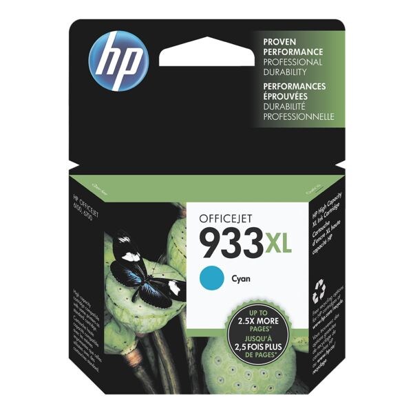 Inktpatroon »HP CN054AE« HP 933XL cyaan