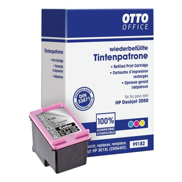 Inktpatroon vervangt HP »CH564EE« Nr. 301XL