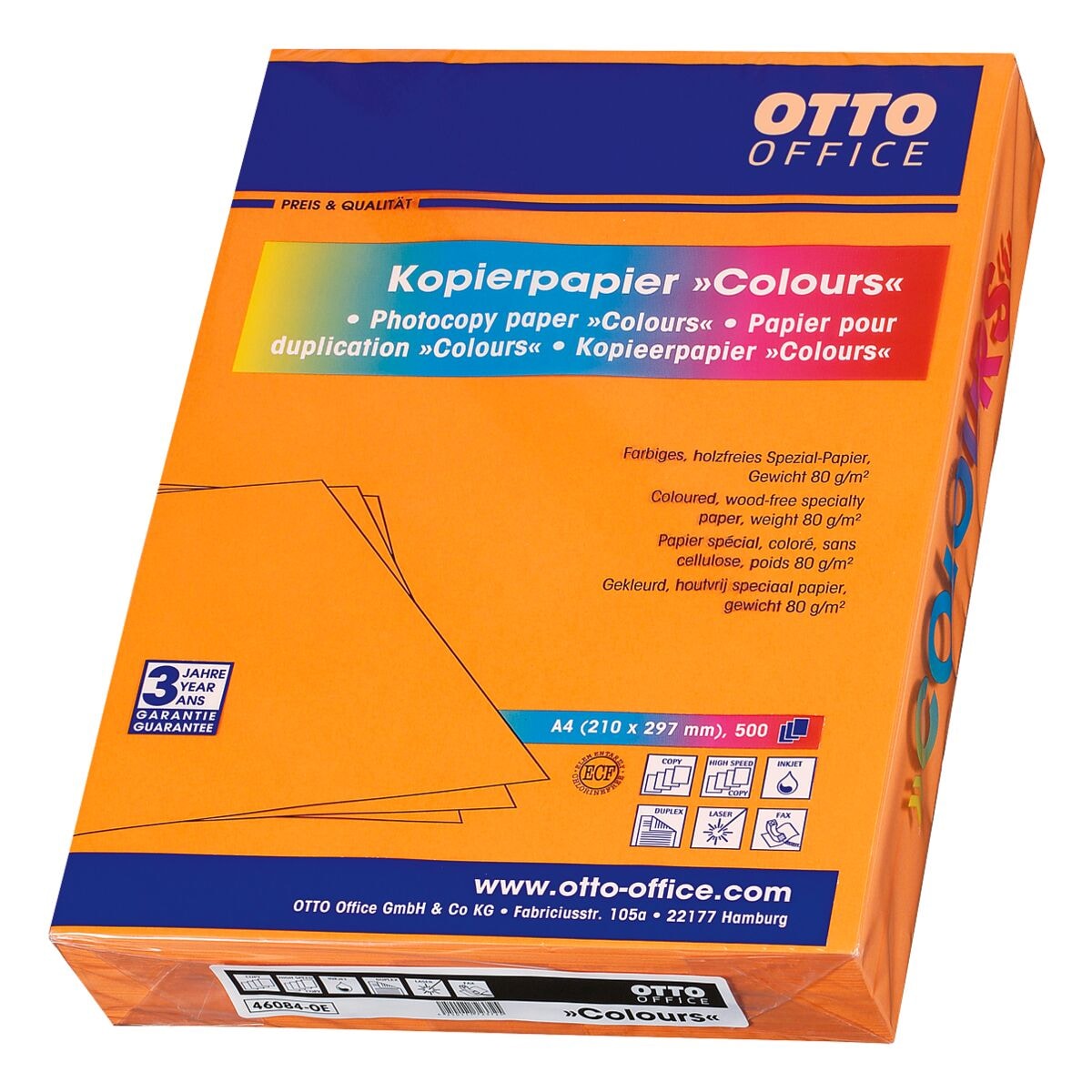 Papier imprimante couleur A4 OTTO Office COLOURS 500 feuilles au total, acheter à prix Papier imprimante couleur A4 OTTO Office COLOURS 500 feuilles au total, acheter à prix