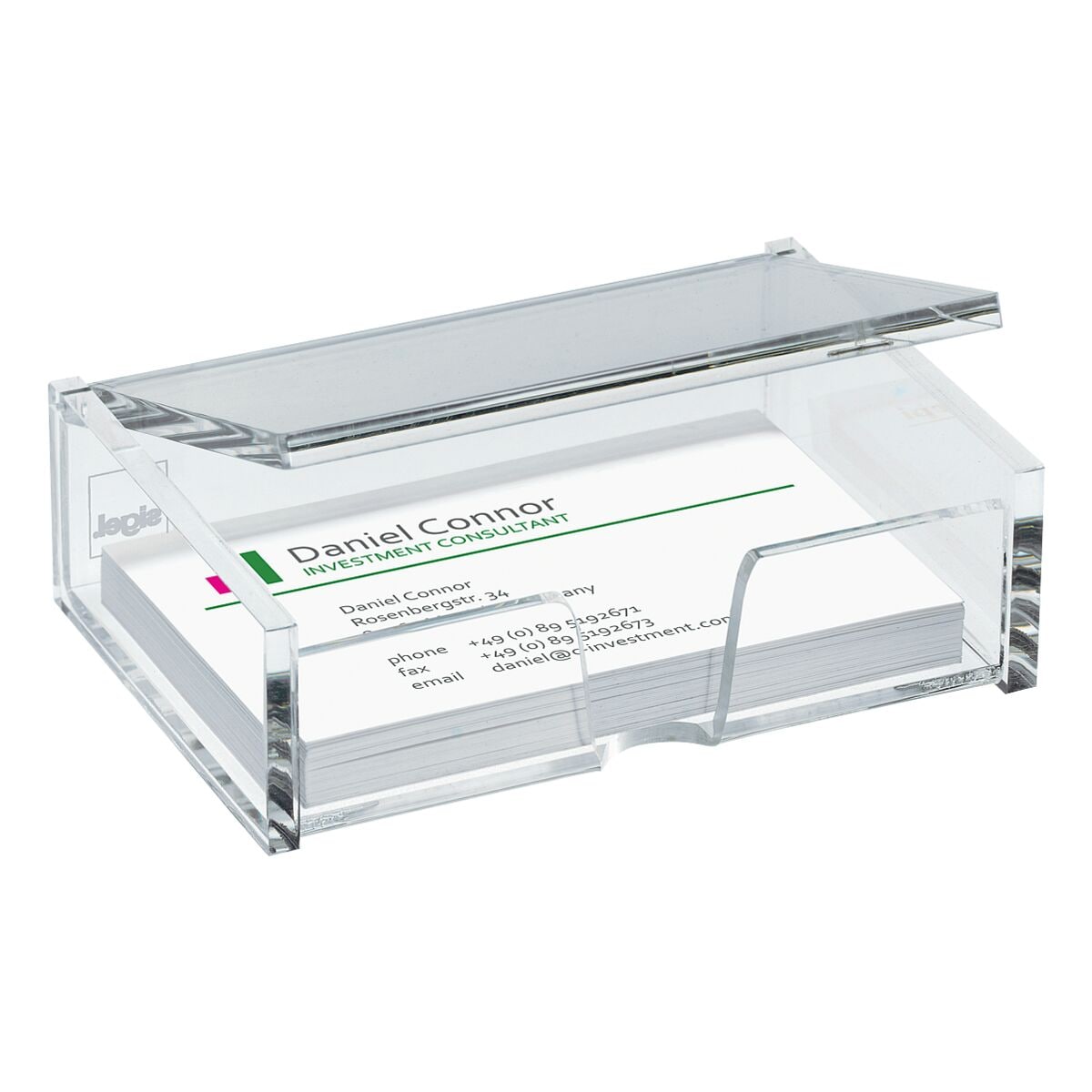 SIGEL Boîte pour cartes de visite VA112 acheter à prix économique